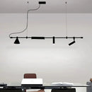 GobekUsa Black Nordic Designer Chandelier for Dining Room & Kitchen, Minimalist Home Decor Lighting