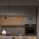 GobekUsa Black Nordic Designer Chandelier for Dining Room & Kitchen, Minimalist Home Decor Lighting