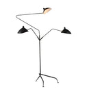 GobekUsa Black Nordic Floor Lamp for Living Room, Designer Aluminum Standing Light