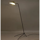 GobekUsa Black Nordic Floor Lamp for Living Room, Designer Aluminum Standing Light