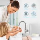 GobekUsa Black Stainless Steel Bathroom Faucet - Single Handle