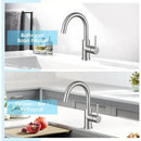 GobekUsa Black Stainless Steel Bathroom Faucet - Single Handle