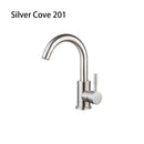 GobekUsa Black Stainless Steel Bathroom Faucet - Single Handle