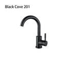 GobekUsa Black Stainless Steel Bathroom Faucet - Single Handle