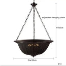 GobekUsa Black Tassel Ceiling Chandelier: Designer Dimmable Home Decor for Living Room