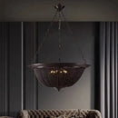 GobekUsa Black Tassel Ceiling Chandelier: Designer Dimmable Home Decor for Living Room