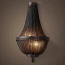 GobekUsa Black Tassel Ceiling Chandelier: Designer Dimmable Home Decor for Living Room