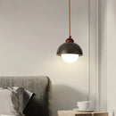 GobekUsa Black Travertine LED Pendant Lamp for Dining Living Room Bedroom and Cafe