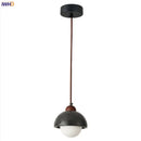 GobekUsa Black Travertine LED Pendant Lamp for Dining Living Room Bedroom and Cafe