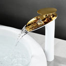GobekUsa Black Waterfall Bathroom Faucet Mixer Tap