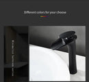 GobekUsa Black Waterfall Bathroom Faucet Mixer Tap