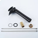 GobekUsa Black Waterfall Bathroom Faucet Mixer Tap