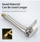 GobekUsa Black Waterfall Bathroom Faucet Mixer Tap