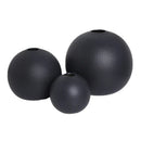 GobekUsa Black & White Ceramic Round Vase