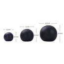 GobekUsa Black & White Ceramic Round Vase