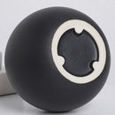 GobekUsa Black & White Ceramic Round Vase