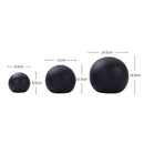 GobekUsa Black & White Ceramic Round Vase