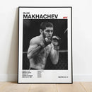 GobekUsa Black & White UFC Canvas Print for Gym Decor