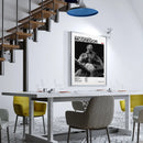 GobekUsa Black & White UFC Canvas Print for Gym Decor