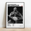 GobekUsa Black & White UFC Canvas Print for Gym Decor