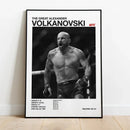 GobekUsa Black & White UFC Canvas Print for Gym Decor