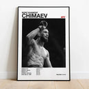 GobekUsa Black & White UFC Canvas Print for Gym Decor