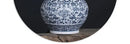 GobekUsa Blue and White Ceramic Vase - Elegant Home Decor