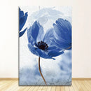 GobekUsa Blue Flowers Print for Living Room Decor