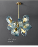 GobekUsa Blue Glass LED Pendant Lamps - Modern Designer Lighting