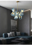 GobekUsa Blue Glass LED Pendant Lamps - Modern Designer Lighting