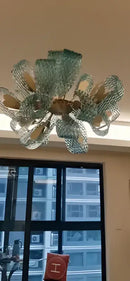 GobekUsa Blue Glass LED Pendant Lamps - Modern Designer Lighting