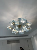GobekUsa Blue Glass LED Pendant Lamps - Modern Designer Lighting