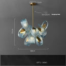 GobekUsa Blue Glass LED Pendant Lamps - Modern Designer Lighting
