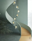 GobekUsa Blue Glass LED Pendant Lamps - Modern Designer Lighting