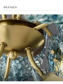 GobekUsa Blue Glass LED Pendant Lamps - Modern Designer Lighting