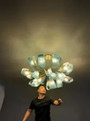 GobekUsa Blue Glass LED Pendant Lamps - Modern Designer Lighting