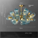 GobekUsa Blue Glass LED Pendant Lamps - Modern Designer Lighting