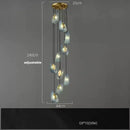 GobekUsa Blue Glass LED Pendant Lamps - Modern Designer Lighting