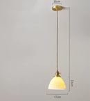 GobekUsa Blue Glass Pendant Light for Bedroom Dinning Living Room