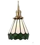 GobekUsa Blue Glass Pendant Light for Bedroom Dinning Living Room
