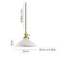 GobekUsa Blue Glass Pendant Light for Bedroom Dinning Living Room