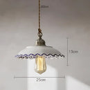 GobekUsa Blue Glass Pendant Lights for Bedroom Dinning Living Room