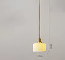 GobekUsa Blue Glass Pendant Lights for Bedroom Dinning Living Room