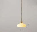 GobekUsa Blue Glass Pendant Lights for Bedroom Dinning Living Room