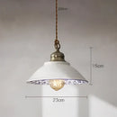 GobekUsa Blue Glass Pendant Lights for Bedroom Dinning Living Room