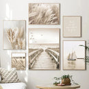 GobekUsa "Bohemian Beach Landscape Wall Art Print"