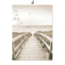 GobekUsa "Bohemian Beach Landscape Wall Art Print"