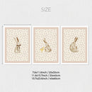 GobekUsa Bohemian Forest Animal Wall Art Set
