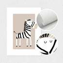 GobekUsa Bohemian Jungle Animal Toddler Canvas Set