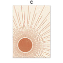 GobekUsa Bohemian Wall Art Canvas Painting - Abstract Geometry